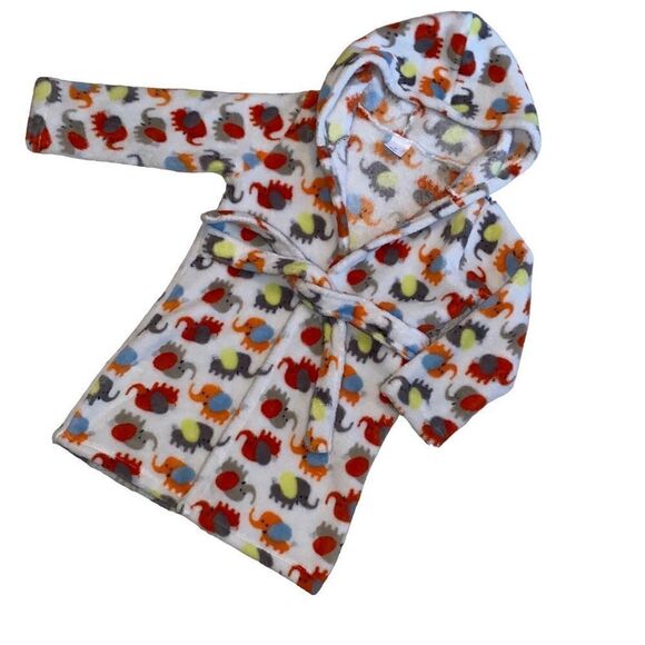 Toddler Hooded Robe  - Picture 3 of 6